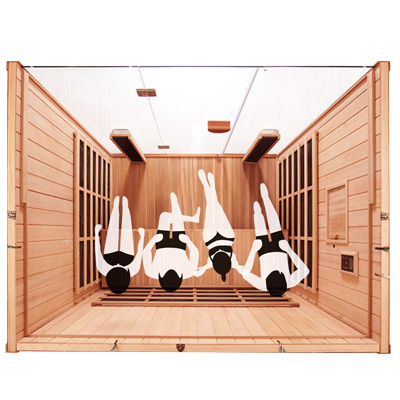 Clearlight Sanctuary Retreat (ADA Compliant) Four Person Infrared Sauna